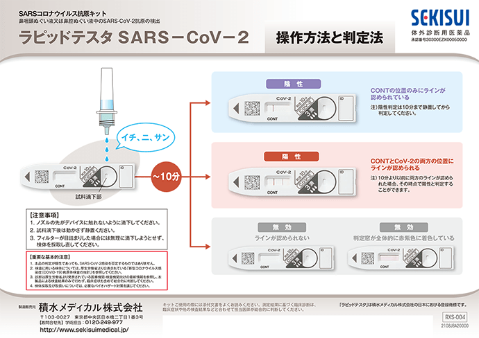 新型コロナウイルス PCR検査キット